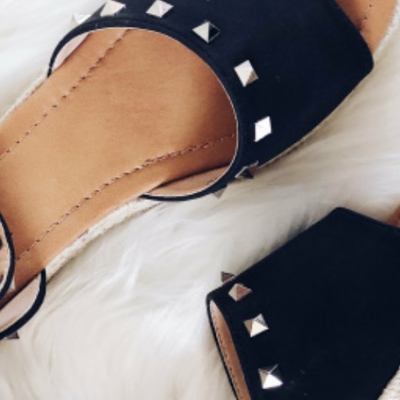 NEW*** LADIES AUDREY ESPADRILL IN BLACK - Picture 5 of 6